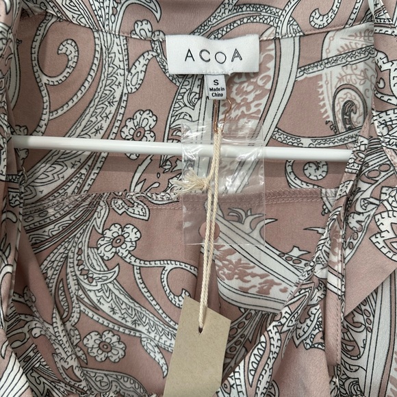 Vici Best in the West satin Button down and Bralette - Picture 6 of 6